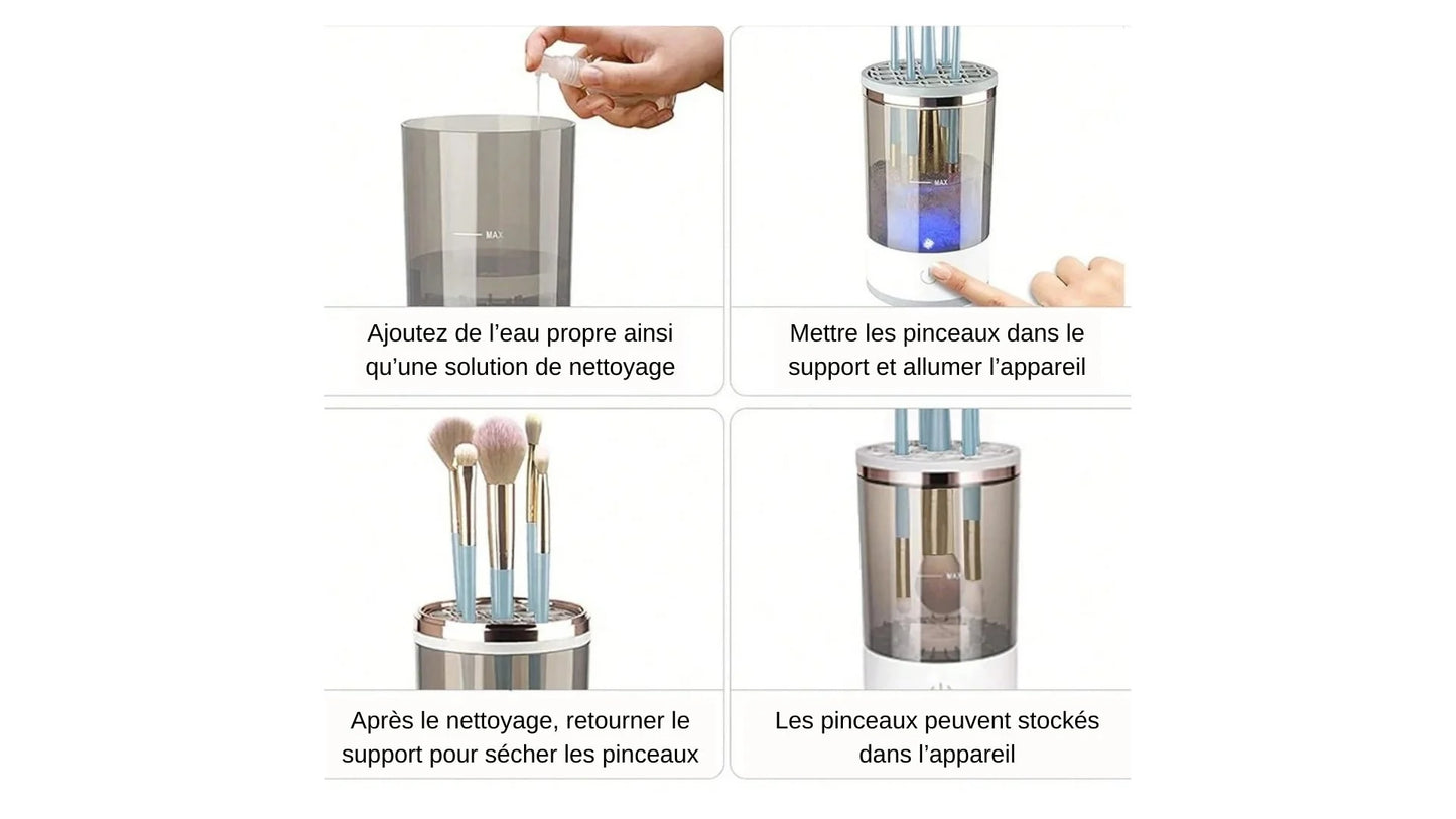 Nettoyeur de Pinceaux Maquillage